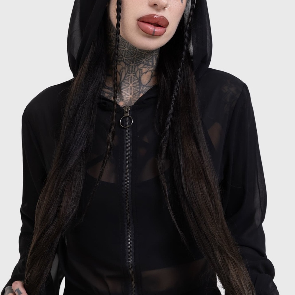 Killstar Mesh Hoodie